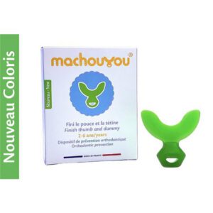 Machouyou 2-6ans vert Fini le pouce et la tétine!