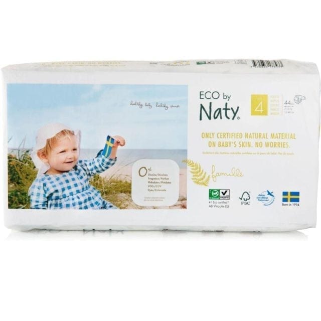 Naty Couches Maxi (718kg) Taille 4 economy Babygreen