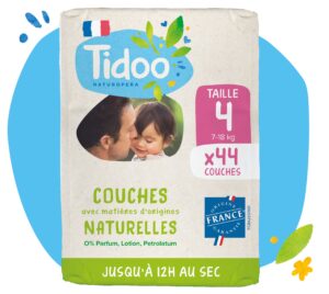 Tidoo Couches écologiques taille 4 / 7-18kg / jumbopack 44 c.