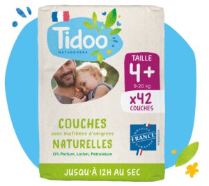 Tidoo Couches écologiques taille 4+ / 9-20kg / jumbopack 42 c.